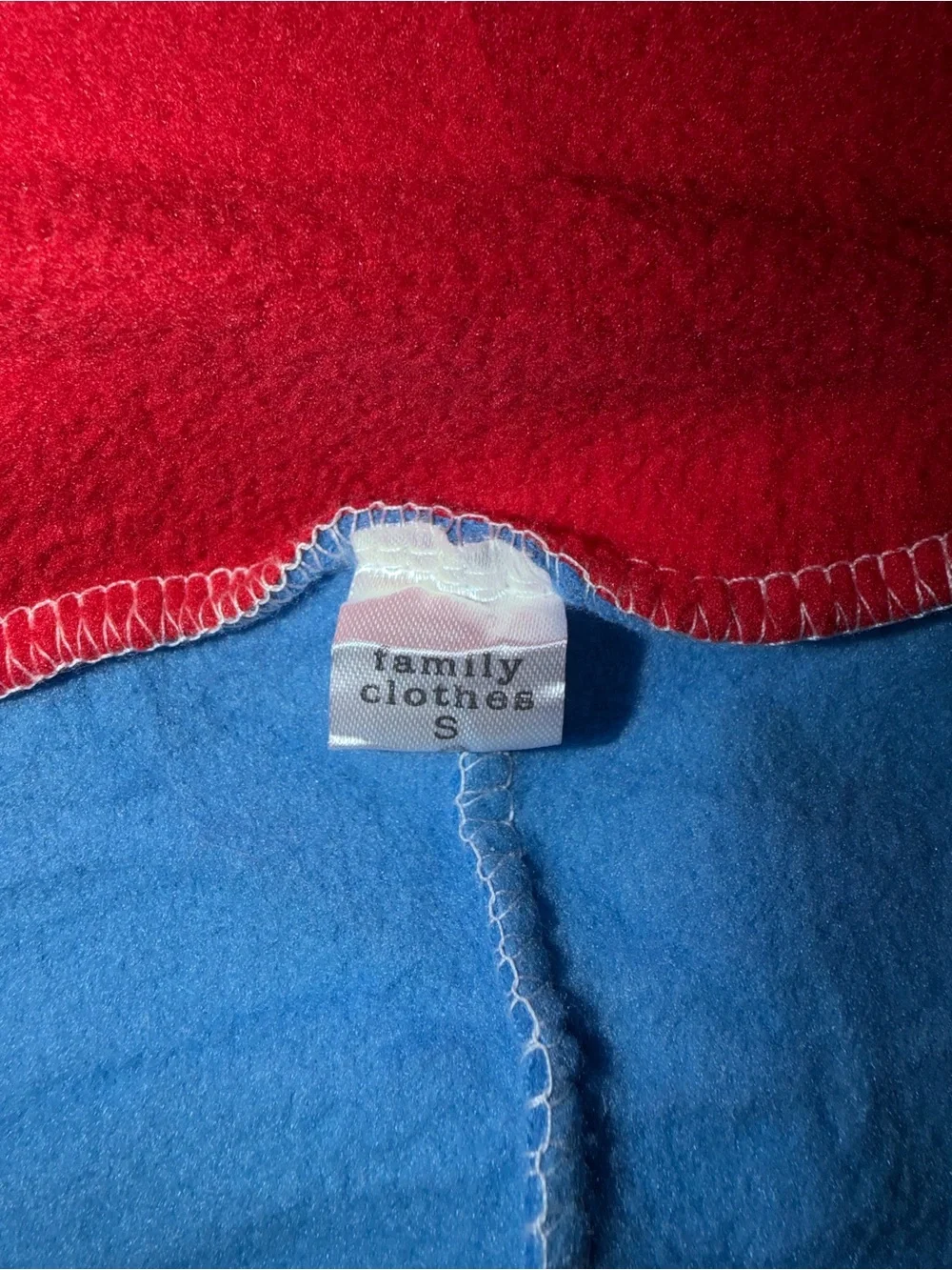 Kids Blue Character Hooded Onesie Costume with Teeth Detail